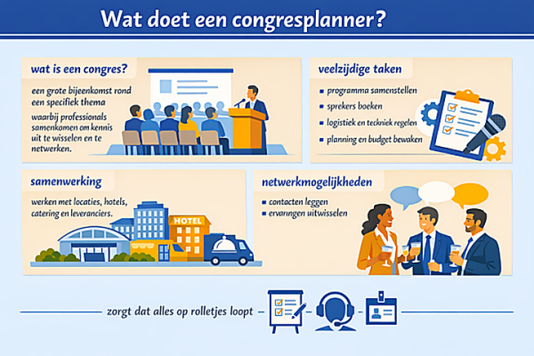 Wat doet een congresplanner